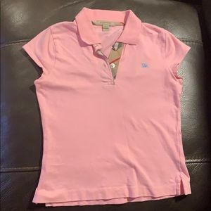 Burberry girls collared polo shirt size 12